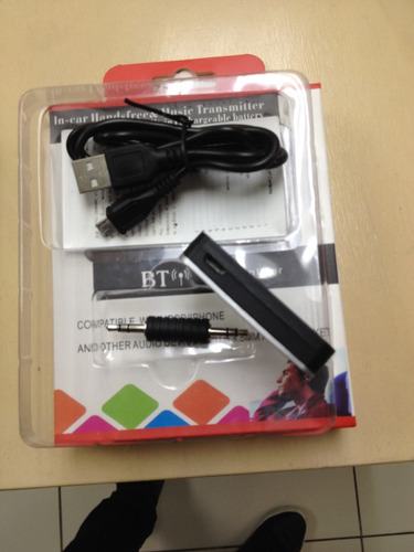 Receptor Bluetooth Para Audio Manos Libres Pila Recargable