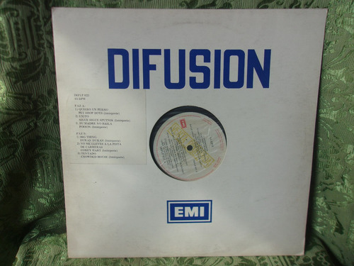 Vinilo Pet Shop Boys Duran Duran Poison Otros - Difusion (Usado)