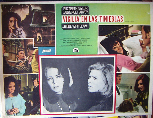 Lobby, Carteles, Elizabeth Taylor, Vigilia En Las Tinieblas