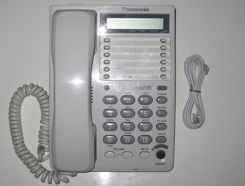 Telefono Unilinea Panasonic Kx-ts108 Display Altavoz Memor