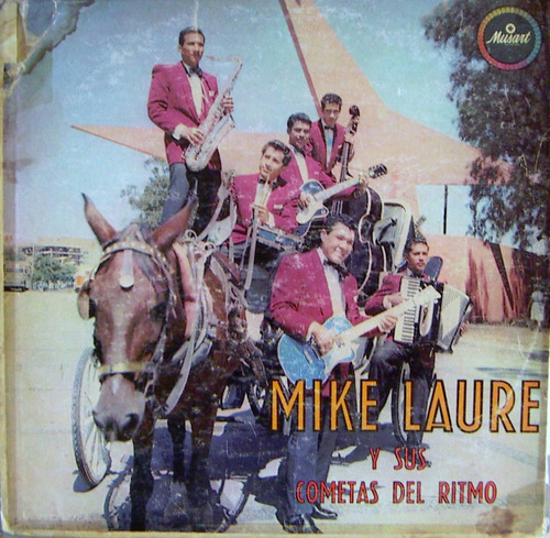 Rock Mexicano, Mike Laure Y Sus Cometas ( Barco Rock) Lp12´,
