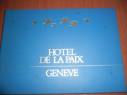 Hotel De La Paix - Geneve - En Francès