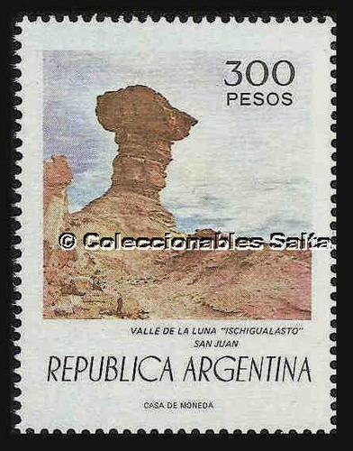 Valle De La Luna, Sello Mint P/mt 1075, Gj 1761