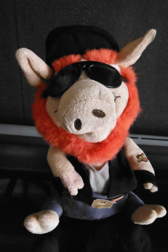 Peluche Cerdo Pig Biker Singer Sweet Home Alabama Musical