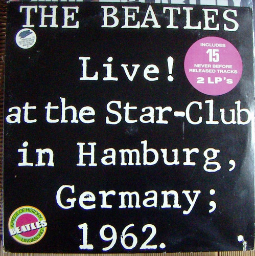 Rock Inter, The Beatles, Live, A Piece Of History, Lp 12´,