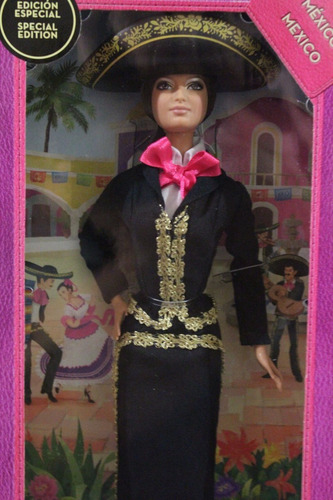 Muñecas Del Mundo Barbie Mariachi Mexico Mattel