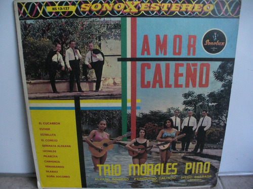 Lp Vinilo Trio Morales Pino Amor Caleño