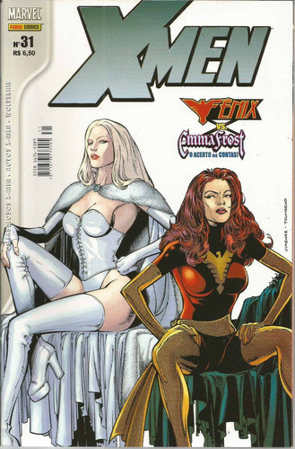X-men N° 31 - 1ª Série - 100 Páginas Em Português - Editora Panini - Formato 16 X 27 -  2004 - Capa Mole -bonellihq Cx412 Abr24