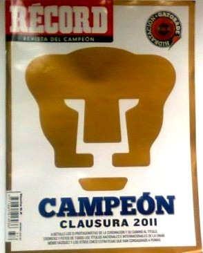 Especial Revista Record, Pumas Campeon Clausura 2011, Nuevos