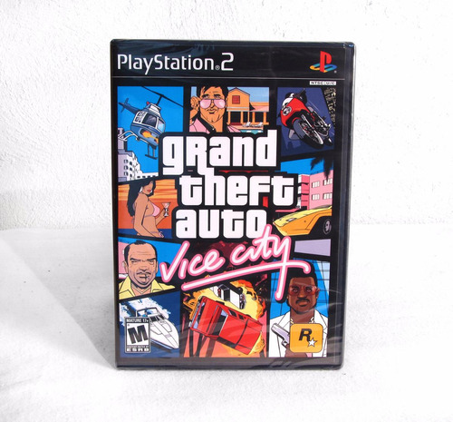 Grand Theft Auto Vice City Ps2 Original Nuevo Y Sellado