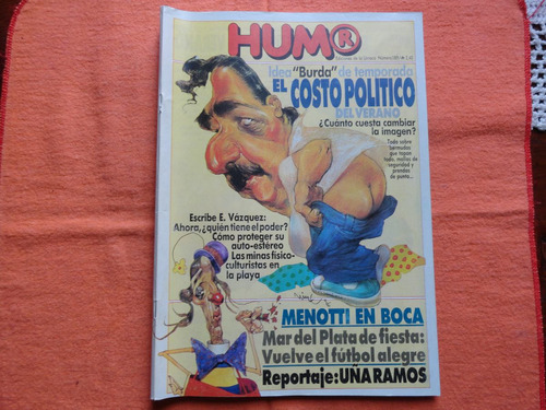 Revista Humor - Nro.189 - 1987 - Menotti - Ceratti - U.ramos