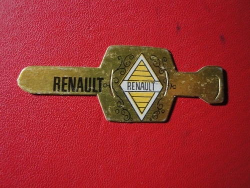 Figuritas Sorpresitas Año 1971 Anillo Renault