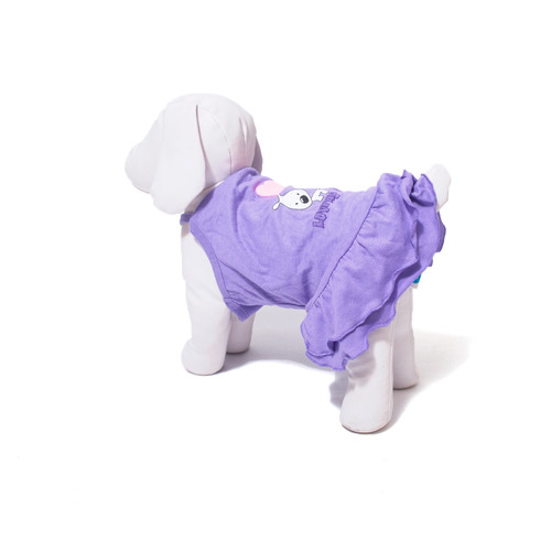 Vestido Para Perros Holanes Y Estampado Talla Chica 