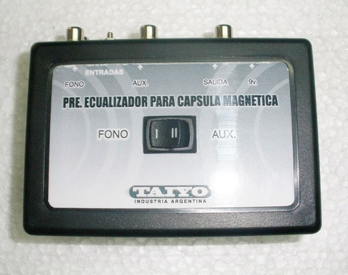 Preamplificador Para Giradiscos Marca Taiyo