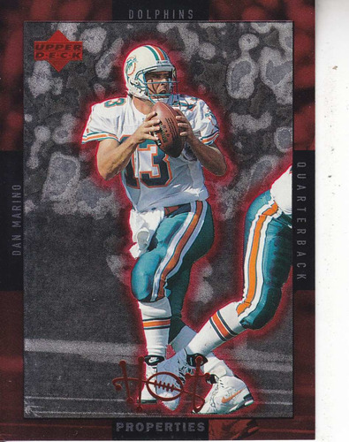 1996 Upper Deck Hot Properties Dan Marino Drew Bledsoe Qbs