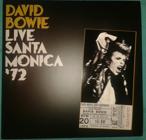Vinilo David Bowie Doble Live In Santa Monica Flamante!!