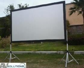 Pantalla Estructural De Aluminio Desarmable Mod Tl 100 2x2m