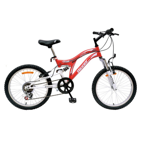 Bicicleta Winner Zeta 20'' Rojo Y Blanco Motociclo