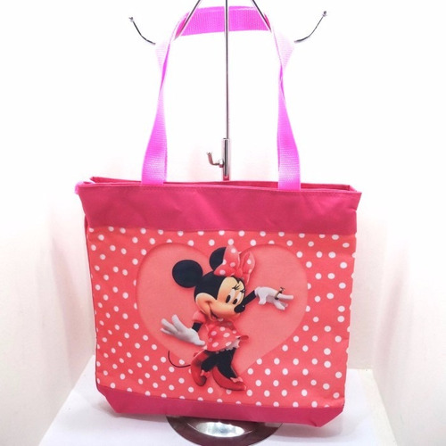 Bolso Cartera 33x34 Minnie Descendientes Personaje Frozen