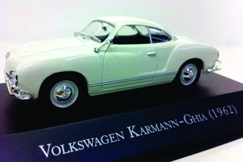 Karmann Ghia 1962 Ixo 1:43 Carros Inesquecíveis Miniatura