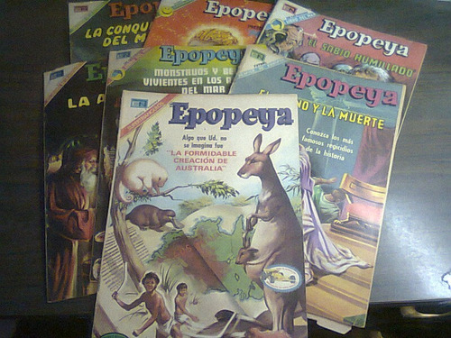 2 Comics De Epopeya Editorial Novaro