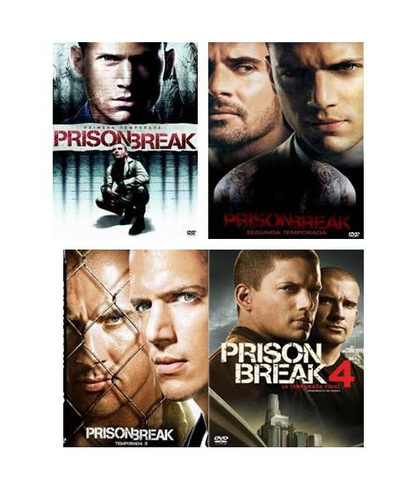 Prison Break Las 4 Temporadas Dvd