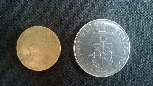 Moneda Italia 100 Liras 1981 Niquel (a05)