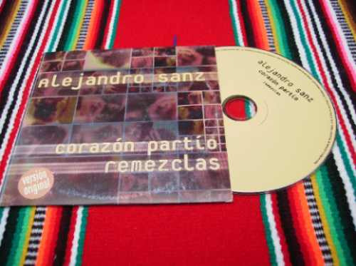 Alejandro Sanz Cd Single - Corazón Partío - Remezclas 1998