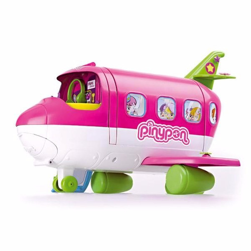 Avion Jet Pinypon Con Figura Accesorios Pin Y Pon