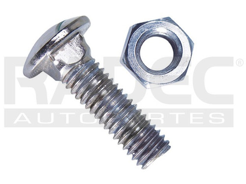 Kit Tornillo Y Tuerca P/defensa 7/16 X 1-1/2 Crm Nal25pz