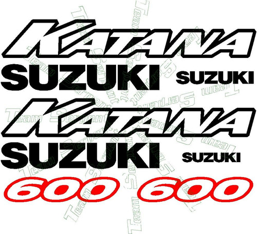 Jgo De Calcomanias Para Suzuki Katana 600