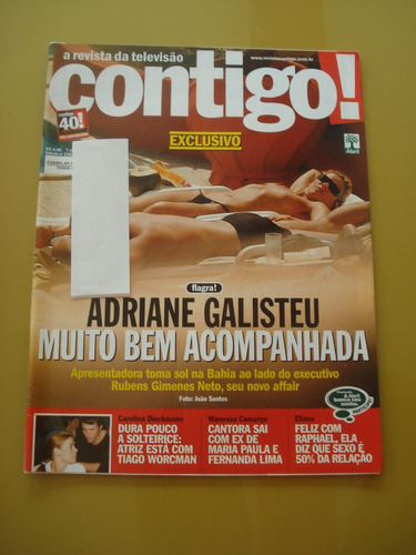 Revista Contigo Adriane Galisteu Carolina Dieckmann P782