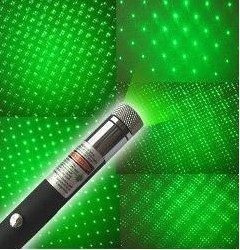 Caneta Pointer Laser Verde 5mw 532 Nm + 1 Ponteira