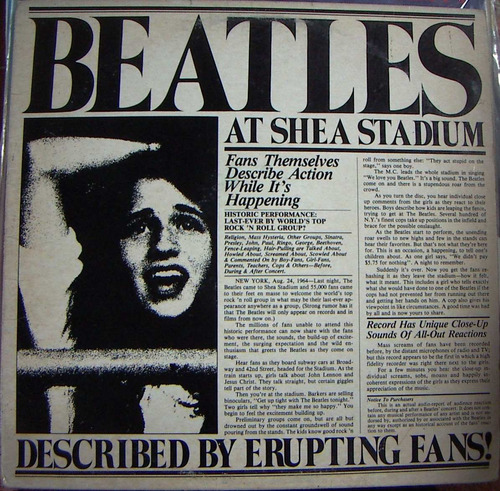 Rock Inter, The Beatles, At Shea Stadium, Maxi 12´,