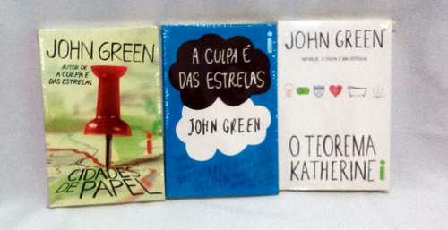 Kit 3 Livros John Green  - A Culpa É Das Estrelas