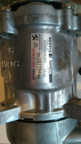 Compressor Peugeot 206/207 Novo Original Sanden