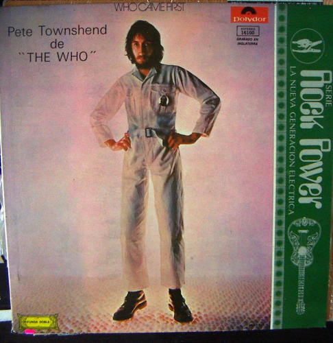 Rock Inter, The Who, Came First, Lp 12´, Hecho En México