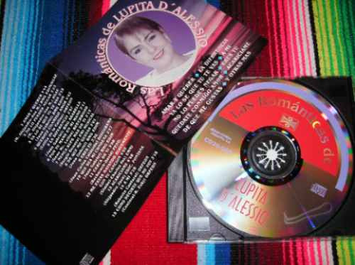 Cd Las Románticas De Lupita D'alessio - Raro