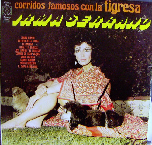 Bolero, Irma Serrano, La Tigresa, Corridos Famosos, Lp 12´