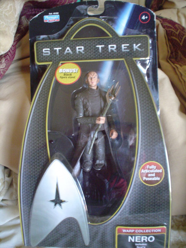Nero Star Trek Figura Mide 17 Cms Playmates 2009 