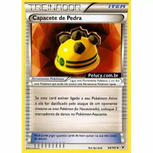 Capacete de Pedra, Pokémon