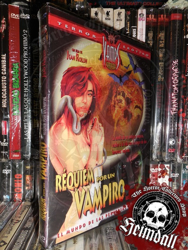 Dvd Requiem Por Un Vampiro Jean Rollin Terror Erótico Vampir