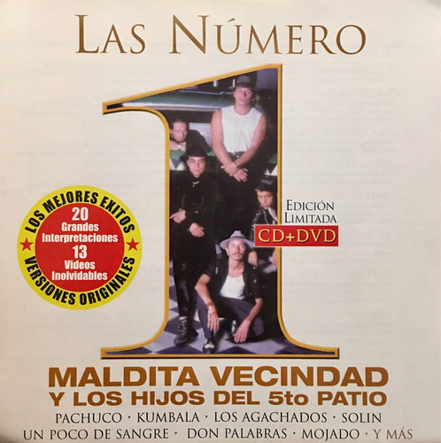 Cd Maldita Vecindad Las Numero Uno Cd Dvd