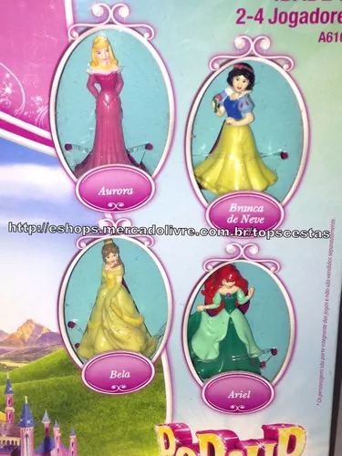 Jogo do Castelo Popup Magic 3D Princesas Disney Hasbro em Promoção