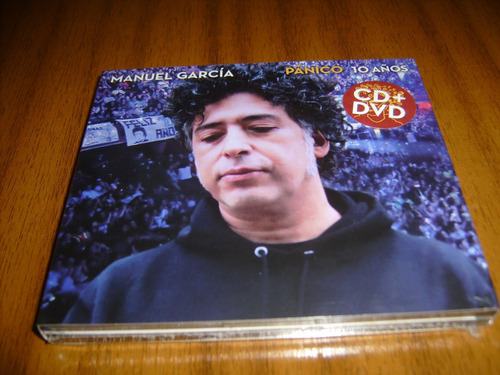 Cd+dvd Manuel Garcia / Panico 10 Años (nuevo Y Sellado)