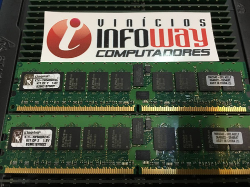 Memoria Servidor 2gb Ddr2 Ecc Pc2-5300r Hp Proliant Ml150 G5