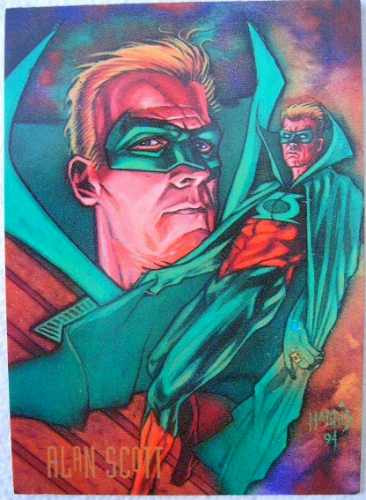 Green Lantern  Alan Scott / Dc Comics Pepsi Cards 45 Tarjeta