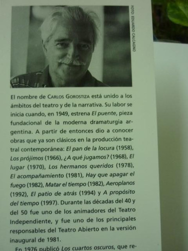 Vuelan Las Palomas, Carlos Gorostiza