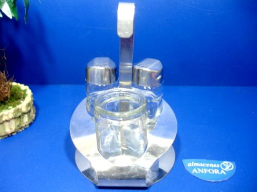Cristaleria Juego De Salero Y Pimentero Mod.: Zd-011