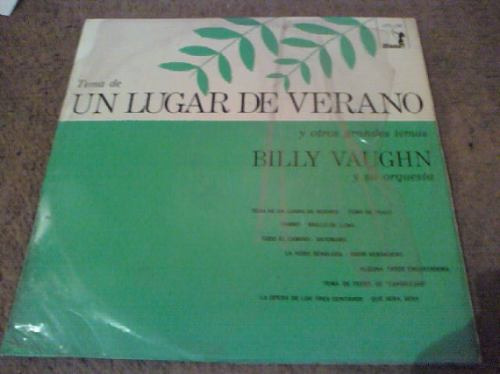 Disco Acetato De Billy Vaughn Y Su Orquesta
